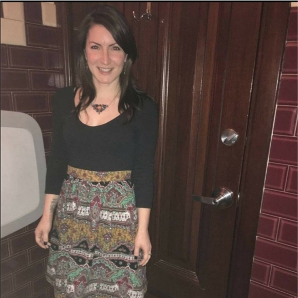 Maeve Dress w/ Ballet Neckline - Picture 4 of 8